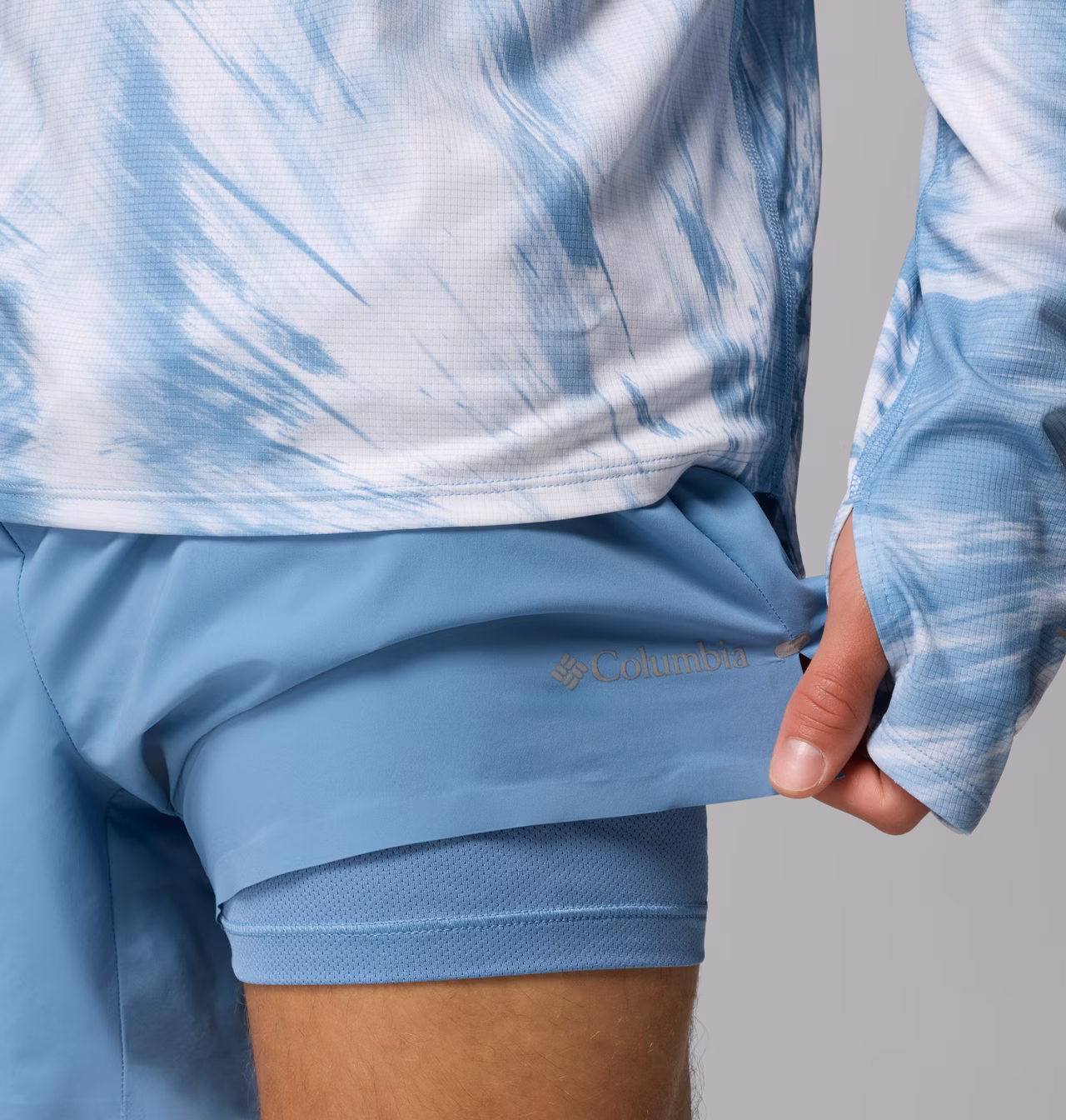 SHORT MASCULINO COLUMBIA STEALTH SPRING LINED – foto 7